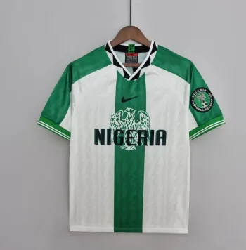 Camiseta retro Nigeria Visitante 1996-98 - Fútbol Club Vintage