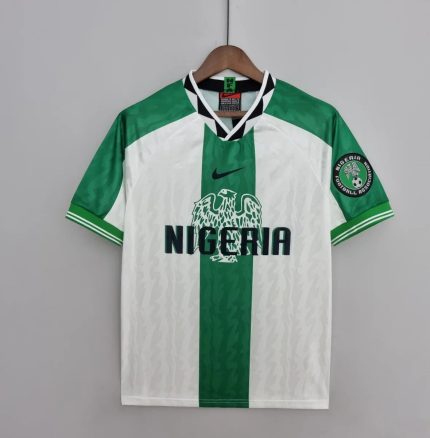 Camiseta retro Nigeria Visitante 1996-98 - Fútbol Club Vintage