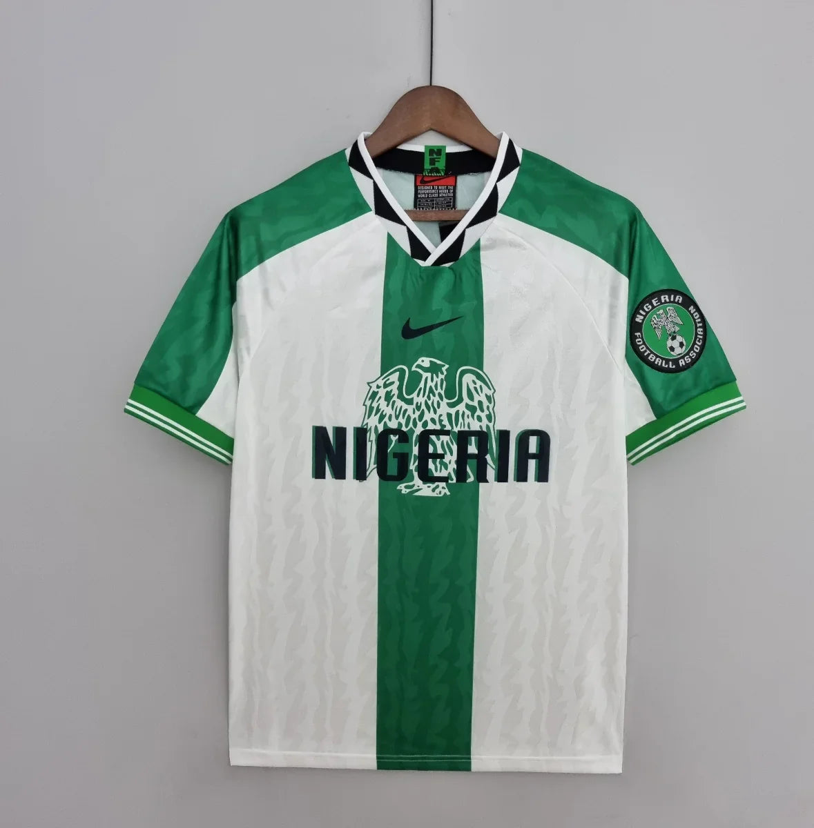 images Camiseta retro Nigeria Visitante 1996-98 - Fútbol Club Vintage
