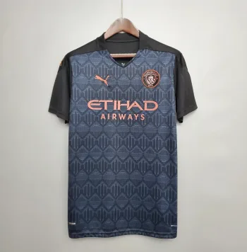 Camiseta Retro Manchester City FC Visitante 2020-21 - Fútbol Club Vintage