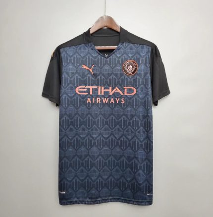 Camiseta Retro Manchester City FC Visitante 2020-21 - Fútbol Club Vintage