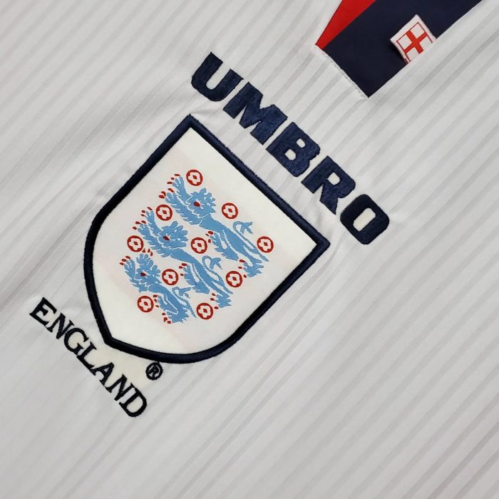Retro Inglaterra Mangas Largas 1998 - Fútbol Club Vintage