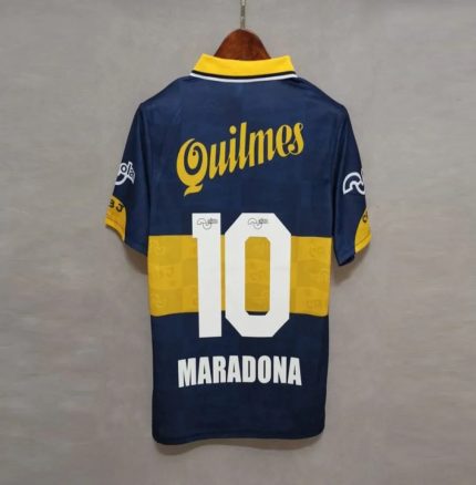 Camiseta Retro Maradona Boca Juniors 1995-97 - Fútbol Club Vintage