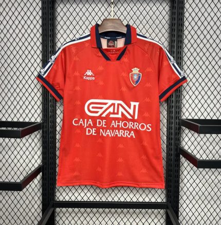 Camiseta Retro Osasuna 1996-97 - Fútbol Club Vintage