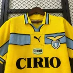 Camiseta Retro SS Lazio Visitante 3ª 1999-00 - Fútbol Club Vintage
