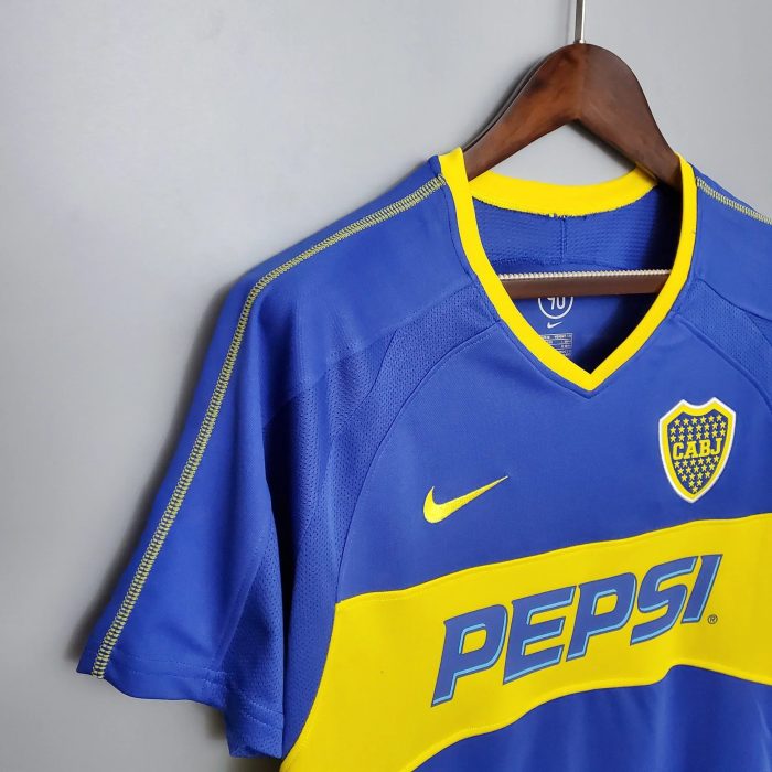 Camiseta Retro Iarley Boca Juniors 2003-04 - Fútbol Club Vintage