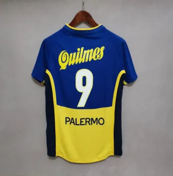 Camiseta Retro Palermo Boca Juniors 2001-02 - Fútbol Club Vintage