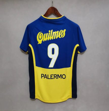 Camiseta Retro Palermo Boca Juniors 2001-02 - Fútbol Club Vintage