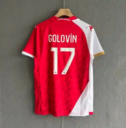 Camiseta Golovin AS Monaco FC 2023-24 - Fútbol Club Vintage