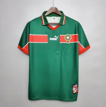 Camiseta Retro Marruecos 1998 - Fútbol Club Vintage
