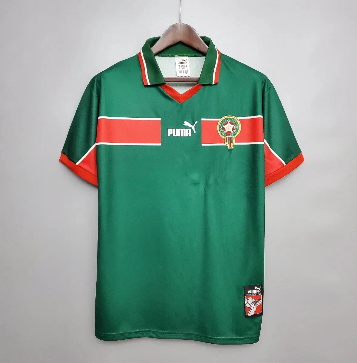 images Camiseta Retro Marruecos 1998 - Fútbol Club Vintage