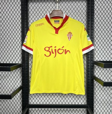 Camiseta Retro Sporting Gijón Visitante 2015-16 - Fútbol Club Vintage