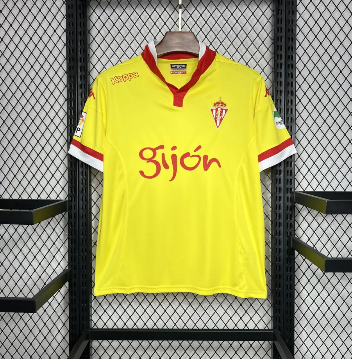 Camiseta Retro Sporting Gijón Visitante 2015-16 - Fútbol Club Vintage