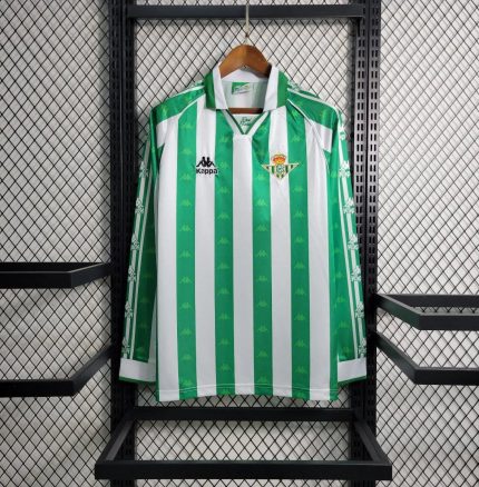 Camsieta CR Betis Balompié (manga larga) 1995-97 - Fútbol Club Vintage