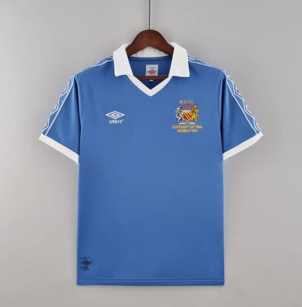 Camiseta Retro Manchester City FC 1981-82 - Fútbol Club Vintage