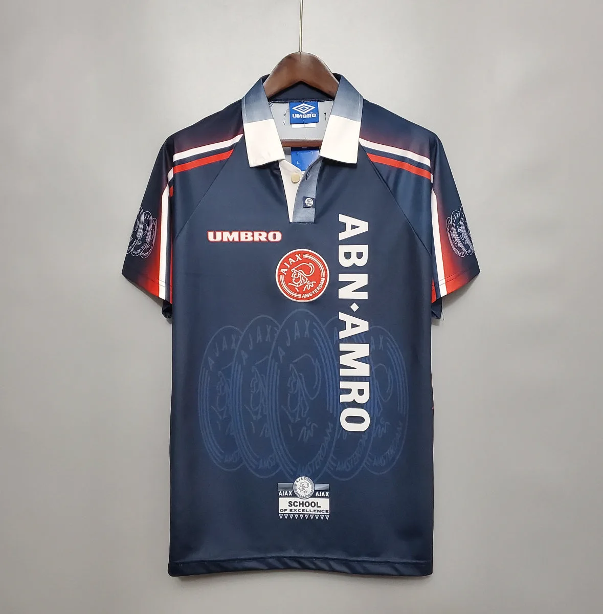 images Camiseta Retro AFC Ajax Visitante 1997-98 - Imagen 1