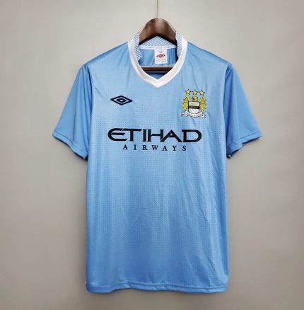 Camiseta Retro Manchester City FC 2011-12 - Fútbol Club Vintage