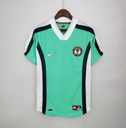 Camiseta retro Nigeria 1998 - Fútbol Club Vintage