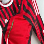 Camiseta Retro AC Milán Manga Larga 2011-12 - Fútbol Club Vintage
