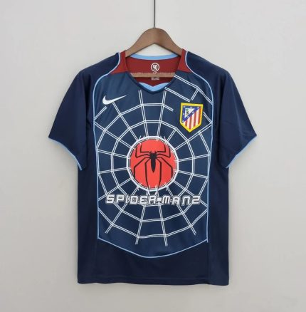 Retro Club Atlético de Madrid Visitante 2004 - Fútbol Club Vintage