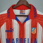 Camiseta Retro Club Atlético de Madrid 1995 - Fútbol Club Vintage