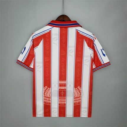 Camiseta Retro Club Atlético de Madrid 1996 - Fútbol Club Vintage