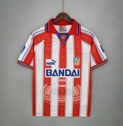 Camiseta Retro Club Atlético de Madrid 1996 - Fútbol Club Vintage