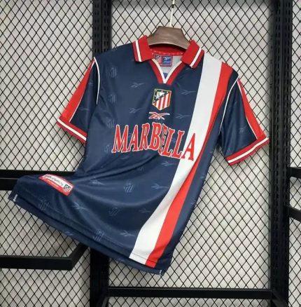 Camieta Retro Club Atlético de Madrid Visitante 1998 - Fútbol Club Vintage