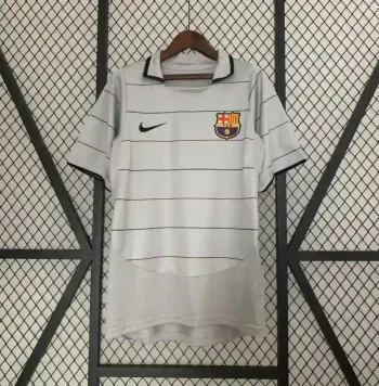 Camiseta Visitante Retro FC Barcelona 2003-04 - Fútbol Club Vintage