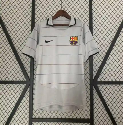 Camiseta Visitante Retro FC Barcelona 2003-04 - Fútbol Club Vintage
