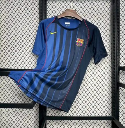 Camiseta Visitante Retro FC Barcelona 2004-05 - Fútbol Club Vintage