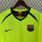 Camiseta Visitante de Manga Larga Retro FC Barcelona 2005-06 - Fútbol Club Vintage
