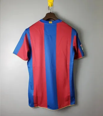 Camiseta Retro FC Barcelona 2007-08 - Fútbol Club Vintage