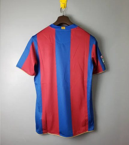 Camiseta Retro FC Barcelona 2007-08 - Fútbol Club Vintage