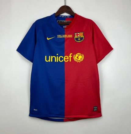 Camiseta Retro FC Barcelona 2008-09 - Fútbol Club Vintage