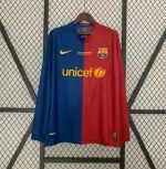 Camiseta Manga Larga Retro FC Barcelona 2008-09 - Fútbol Club Vintage
