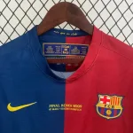 Camiseta Manga Larga Retro FC Barcelona 2008-09 - Fútbol Club Vintage