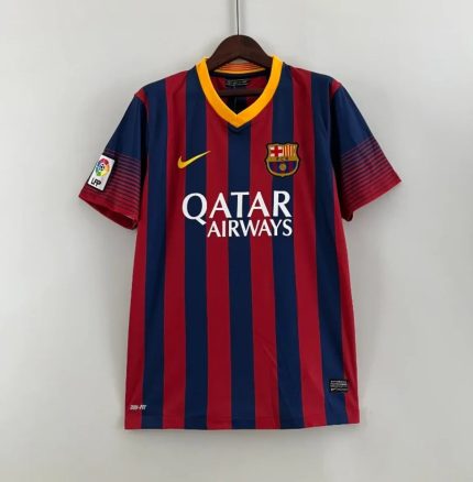 Camiseta Retro FC Barcelona 2013-14 - Fútbol Club Vintage