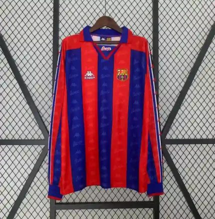 Camiseta Retro Barcelona 1996-97 Manga Larga - Fútbol Club Vintage