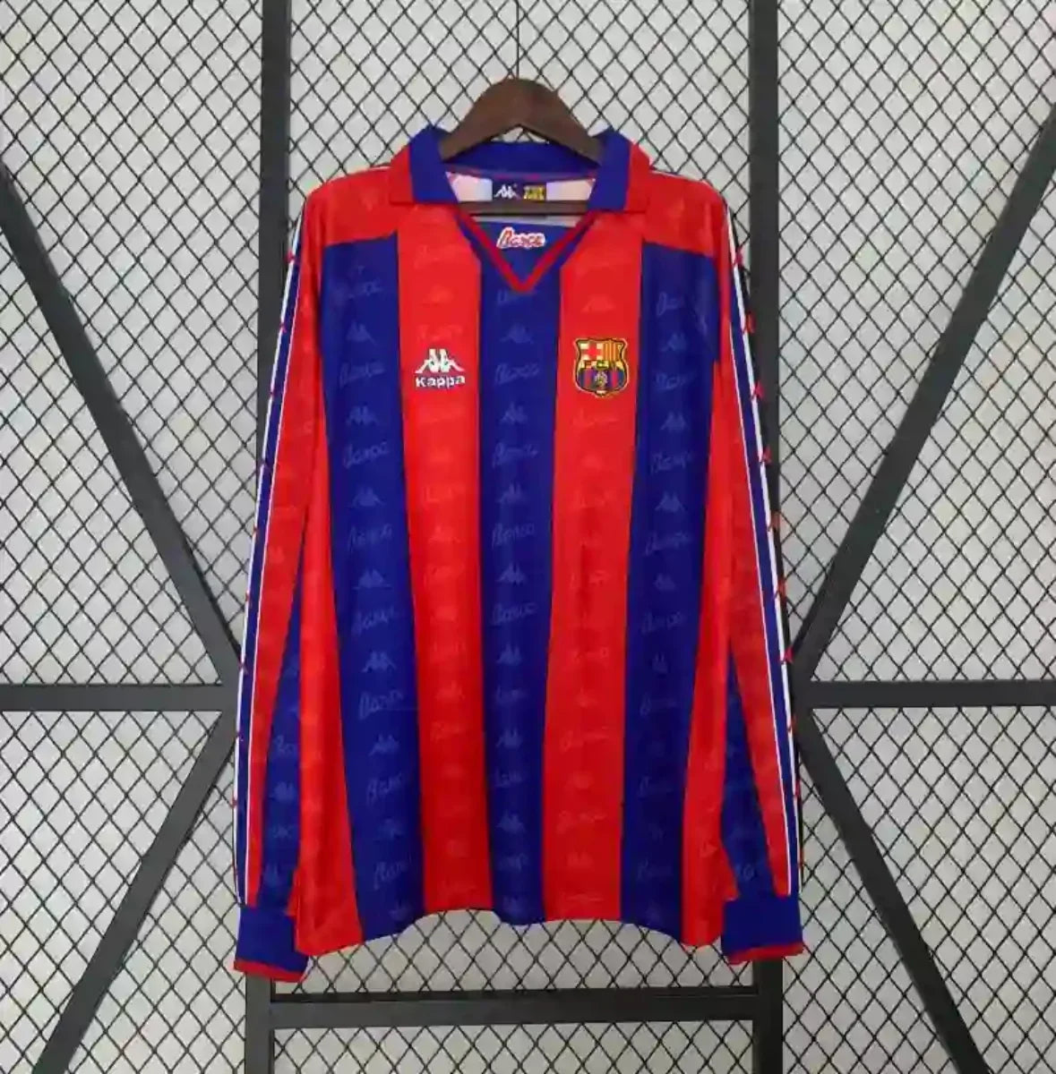 Camiseta Retro Barcelona 1996-97 Manga Larga - Fútbol Club Vintage