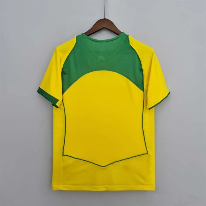 Camiseta Retro Brasil 2004 - Fútbol Club Vintage