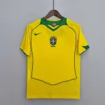 Camiseta Retro Brasil 2004 - Fútbol Club Vintage