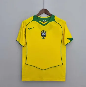 Camiseta Retro Brasil 2004 - Fútbol Club Vintage