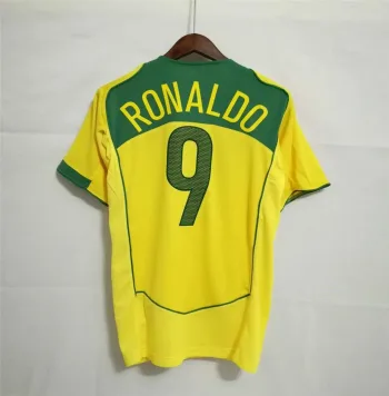 Camiseta Retro Ronaldo Brasil 2004 - Fútbol Club Vintage