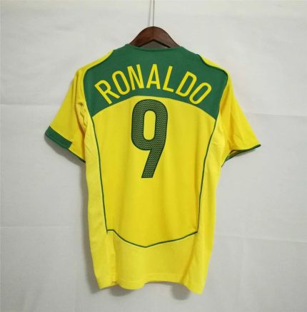 Camiseta Retro Ronaldo Brasil 2004 - Fútbol Club Vintage