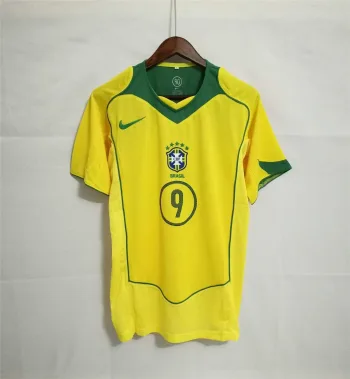 Camiseta Retro Ronaldo Brasil 2004 - Fútbol Club Vintage