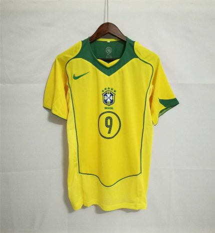 Camiseta Retro Ronaldo Brasil 2004 - Fútbol Club Vintage