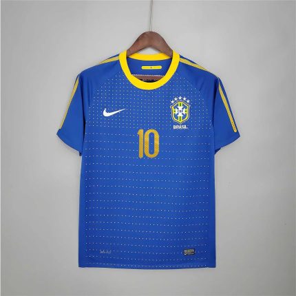 Camiseta Retro Kaká Brasil Visitante 2010 - Fútbol Club Vintage