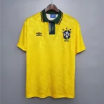 Camiseta Retro Brasil 1991-93 - Fútbol Club Vintage
