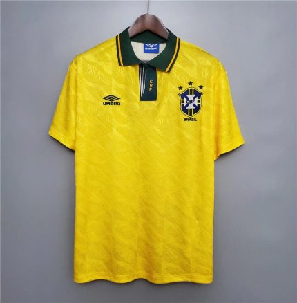 Camiseta Retro Brasil 1991-93 - Fútbol Club Vintage